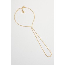 Kayıp Balık 18 Ayar Sarı Altın Kaplama 21 cm Gümüş Şahmeran