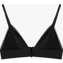 Balensiz Dolgusuz Dantelli Bralet Sütyen