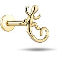 Kertenkele Tragus Piercing
