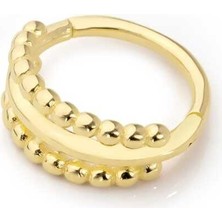 Sıralı Baloncuklar Helix Piercing