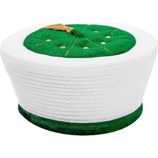 Imam Sarığı - El Sarması Kadife Düz Sarık - Yeşil