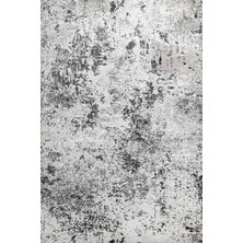 Bespoky 80x150 cm Gri Krm Modern Lüks Yıkanabilir Halı | Mutfak Balkon Yatak Odası Halısı | Leke Tutmayan Kaymaz | KRM_BEST-101