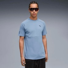 Puma Erkek Mavi Puma Pumatech Tee Mavi Erkek T-Shirt