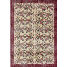 Patchwork Gri  Patchwork Yün Modern Desenli Yün Hav Toz Vermez Leke Tutmayan Salon Yolluk Mutfak El Dokuma Halı