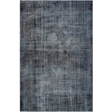Bespoky 178x268 cm Gri Klasik Yün Halı | Salon Yatak Odası Halısı | %100 Doğal Yün El Yapımı El Dokuma | UNİQUE-29649