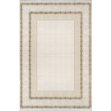 Bespoky 100x300 cm Bej Yıkanabilir Halı | Mutfak Yolluk Halısı | Leke Tutmayan, Kaymaz | ELİT-EL001A