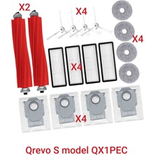 Qrevo S Model QX1PEC Uyumlu Yedek Parça Seti