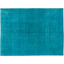 Hali.Net 293x390 cm Çok Renkli Eskitme El Dokuma Yün Halı | El Yapımı Doğal Yün Salon Halısı | Geleneksel Anadolu Hav Vermez | UNİQUE-11107