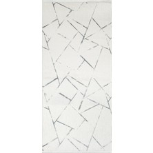 Hali.Net 80x150 cm Gri Halı | Salon Mutfak Halısı | Hav Vermez Leke Tutmaz | SCALA-SC007G