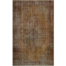 Atina Bej Eskitme Yün Modern Desenli Yün Hav Toz Vermez Leke Tutmayan Salon Yolluk Mutfak El Dokuma Halı