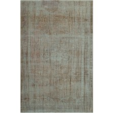 Hali.Net 182x281 cm Bej Soyut Vintage Eskitme Halı | Salon Yatak Odası Halısı | Hav Vermez | UNİQUE-23466