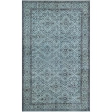 Teselya Pembe Patchwork Yün Modern Desenli Yün Hav Toz Vermez Leke Tutmayan Salon Yolluk Mutfak El Dokuma Halı