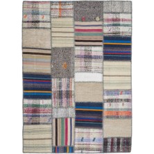 Hali.Net 160x230 cm Bej Teselya Anadolu Yün Halı | Salon Yatak Odası Halısı | Doğal Yün El Yapımı El Dokuma Hav Vermez | UNİQUE-1346