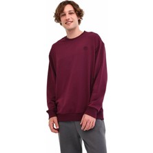 Lumberjack A10203252708010 5W Mb Sn75 C Neck Sw 5Pr Bordo Erkek Sweatshırt