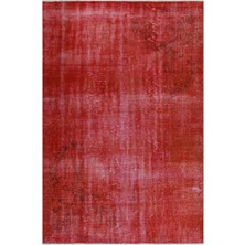 Mora Turkuaz Eskitme Yün Modern Desenli Yün Hav Toz Vermez Leke Tutmayan Salon Yolluk Mutfak El Dokuma Halı