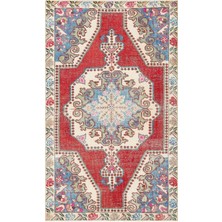 Bespoky 131x221 cm El Dokuma Bej Yün Halı | El Yapımı Klasik Salon Halısı | %100 Doğal Yün | UNİQUE-35677