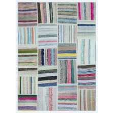Bespoky 160x222 cm Bej Klasik Yün Halı | Salon Yatak Odası Halısı | %100 Doğal Yün El Yapımı El Dokuma | UNİQUE-25270