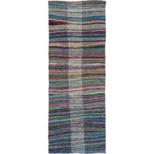 Bespoky 125x322 cm Bej Klasik Yün Halı | Salon Yatak Odası Halısı | %100 Doğal Yün El Yapımı El Dokuma | UNİQUE-32434