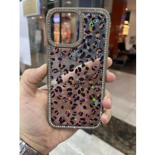 Iphone 16 Pro Max Kenarları Elmas Taşlı Kapak Premium Darbe Korumalı Kılıf