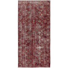 Teselya Turkuaz Patchwork Yün Modern Desenli Yün Hav Toz Vermez Leke Tutmayan Salon Yolluk Mutfak El Dokuma Halı