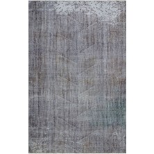 Hali.Net 187x292 cm Çok Renkli Vintage Anadolu Eskitme Yün Halı | Salon Yatak Odası Halısı | Doğal Yün El Yapımı El Dokuma Hav Vermez | UNİQUE-31068