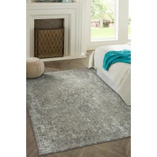 Hali.Net 115x300 cm Gri Halı | Salon Yatak Odası Halısı | Hav Vermez Leke Tutmaz | FL56-DİKDÖRTGEN