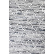 Bespoky 80x150 cm Gri Stn Modern Stone Yıkanabilir Halı | Mutfak Balkon Yatak Odası Halısı | Leke Tutmayan Kaymaz | STN_LOYA-004G