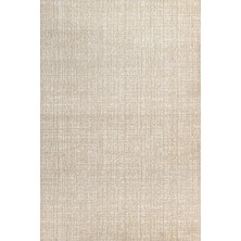 Bespoky 80x150 cm Krem Krm Modern Lüks Yıkanabilir Halı | Mutfak Balkon Yatak Odası Halısı | Leke Tutmayan Kaymaz | KRM_SALTUK-1507