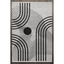 Bespoky 300x300 cm Gri Yıkanabilir Halı | Salon Yatak Odası Halısı | Leke Tutmayan, Kaymaz | F_EUROPEAN-8009