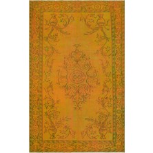 Bespoky 168x265 cm Çok Renkli Klasik Yün Halı | Salon Yatak Odası Halısı | %100 Doğal Yün El Yapımı El Dokuma | UNİQUE-31082