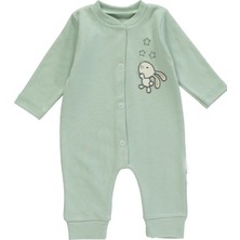 Unısex 3-6-9 Ay Yeşil Tulum