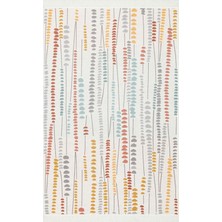 Bespoky 80x150 cm Krem Arya Modern Yıkanabilir Halı | Mutfak Balkon Yatak Odası Halısı | Leke Tutmayan Kaymaz