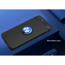 iPhone 6 Plus Kılıf Yüzüğü Stant ve Araç Tutucu Olabilen Şık Esnek Premium Silikon Kapak Ryc/ravel