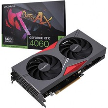 Colorful RTX 4060 8GB GDDR6 Ekran Kartı 128 Bit Çift Fanlı Soğutma ile 2460 MHz Çekirdek Hızı