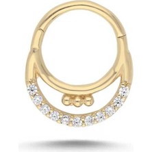 Tripoint Row Helix Piercing