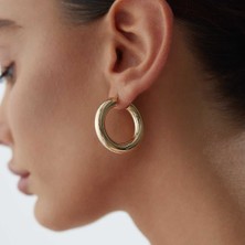 Large 6mm Bombe Halka Küpe