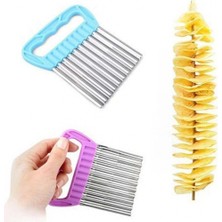 Pratik Cips Chopper Şekilli Sebze Meyve ve Gıda Dilimleyici