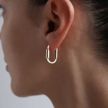 Silindir Detay Ataç Küpe