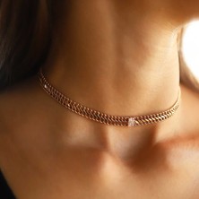 Viyana Baget Choker Kolye