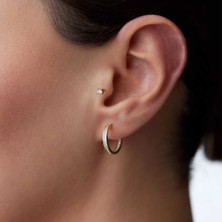 Oluklu Small Tamtur Küpe