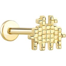 Zürafa Kareli Tragus Piercing