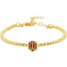 Dorikalı Sevimli Uğur Böceği Çocuk Kelepçesi