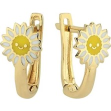 Papatya Çocuk Küpesi