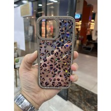 Iphone 14 Pro Max Kenarları Elmas Taşlı Kapak Premium Darbe Korumalı Kılıf