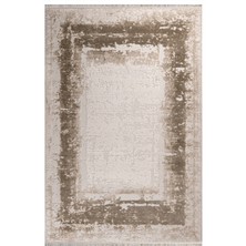 Bespoky 80x300 cm Krem Yıkanabilir Halı | Mutfak Yolluk Halısı | Leke Tutmayan, Kaymaz | TRUVA-TV002A