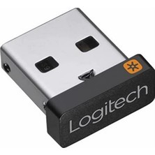Usb-Unifying Alıcısı, 2,4 Ghz Kablosuz Teknoloji, USB Bağlantısı Kablosuz Fare ve Klavye, Pc/mac/laptop Gibi Tüm Logitech Unifying Cihazlarıyla Uyumlu, Siyah