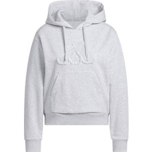 Adidas Kadın  Gri  Sweatshirt W Co Ruff Hd JX1326