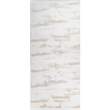 Bespoky 120x500 cm Gri Yıkanabilir Halı | Salon Yatak Odası Halısı | Leke Tutmayan, Kaymaz | LOTUSPLUS-08583A
