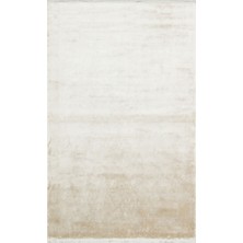 Bespoky 80x150 cm Krem Bej Düz Modern Yıkanabilir Halı | Yatak Odası Mutfak Halısı | Leke Tutmayan, Kaymaz | LEKE TUTMAYAN KAYMAZ