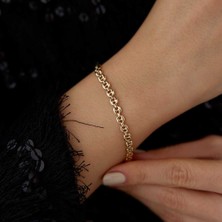 Iç Içe Geçmeli Zincir Bileklik